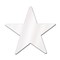 Party Central Club Pack of 24 White Star Cutout Party Decorations 15"